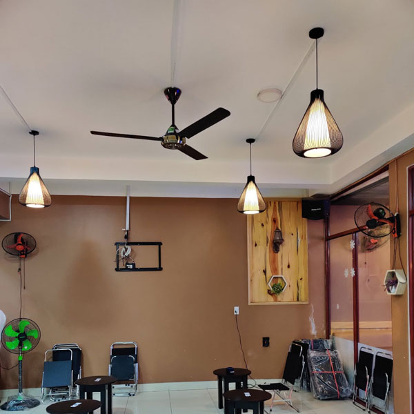 Quạt Trần 3 Cánh KDK N56YG Màu Đen